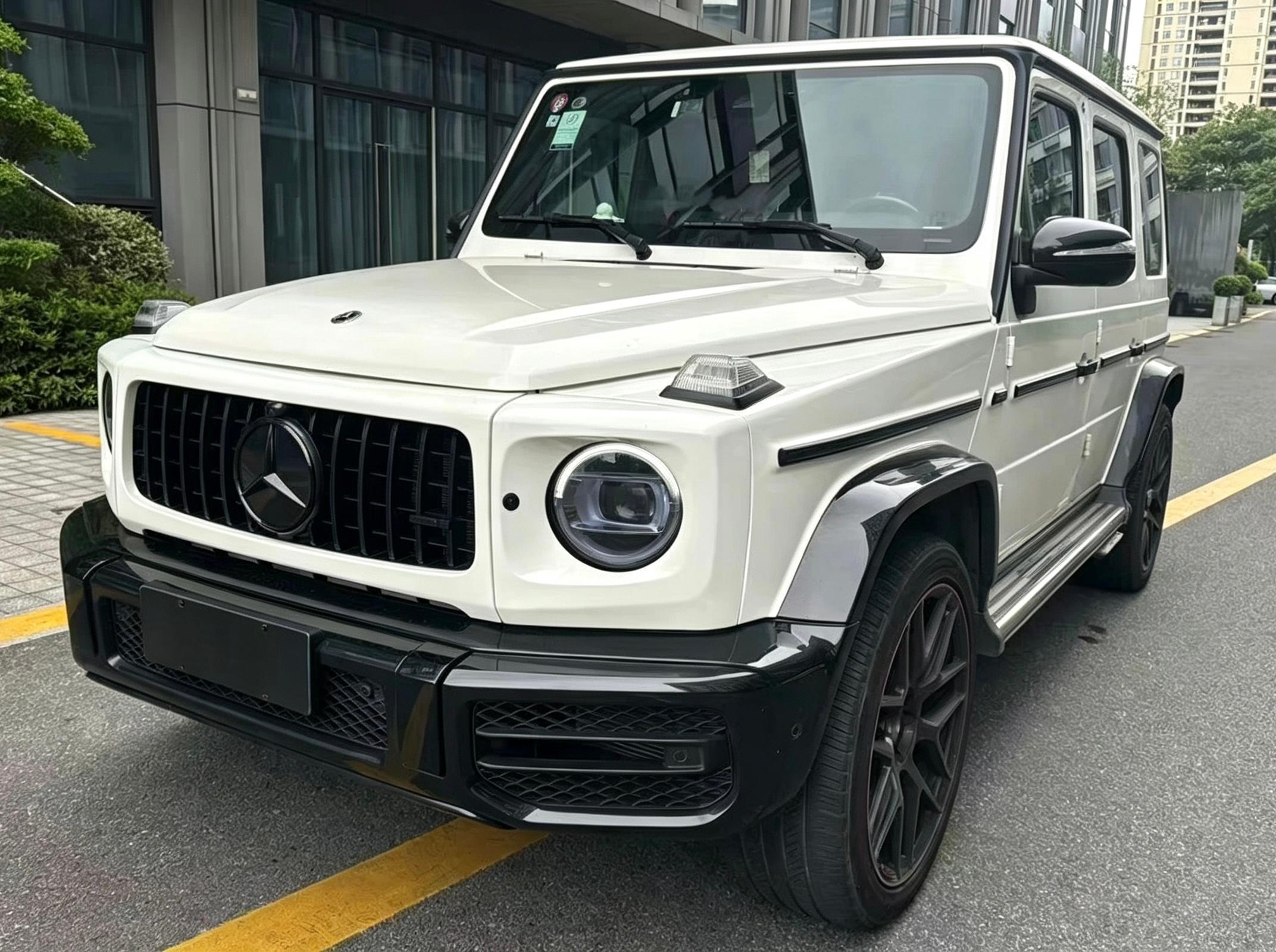 奔驰G级白色2023年11月