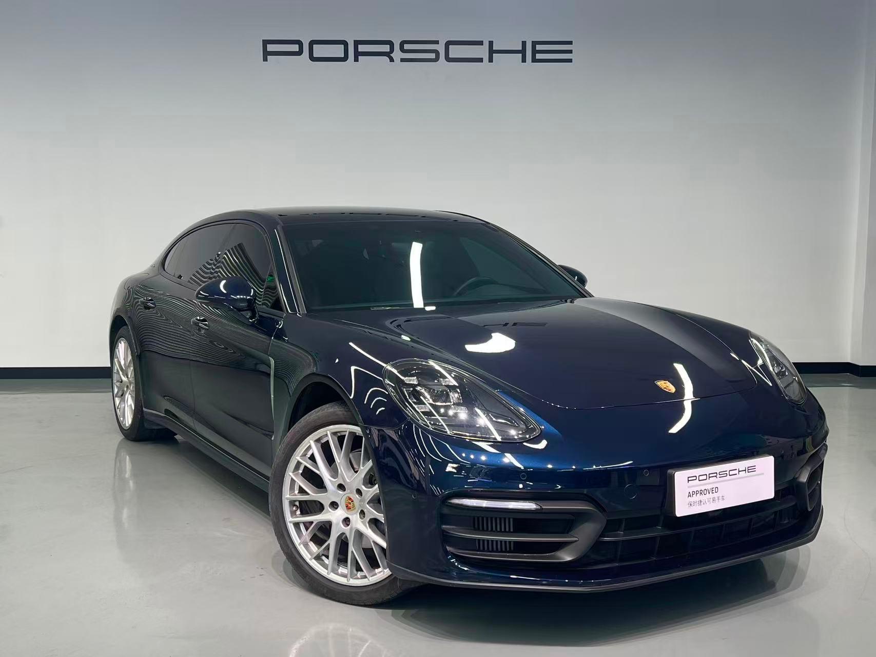 保时捷Panamera 蓝色2023年02月