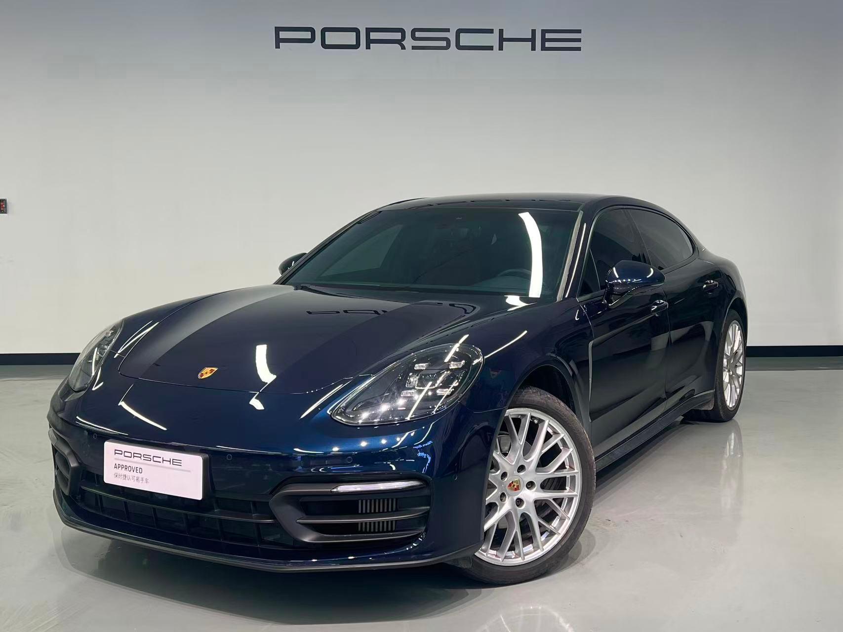 保时捷Panamera 蓝色2023年02月