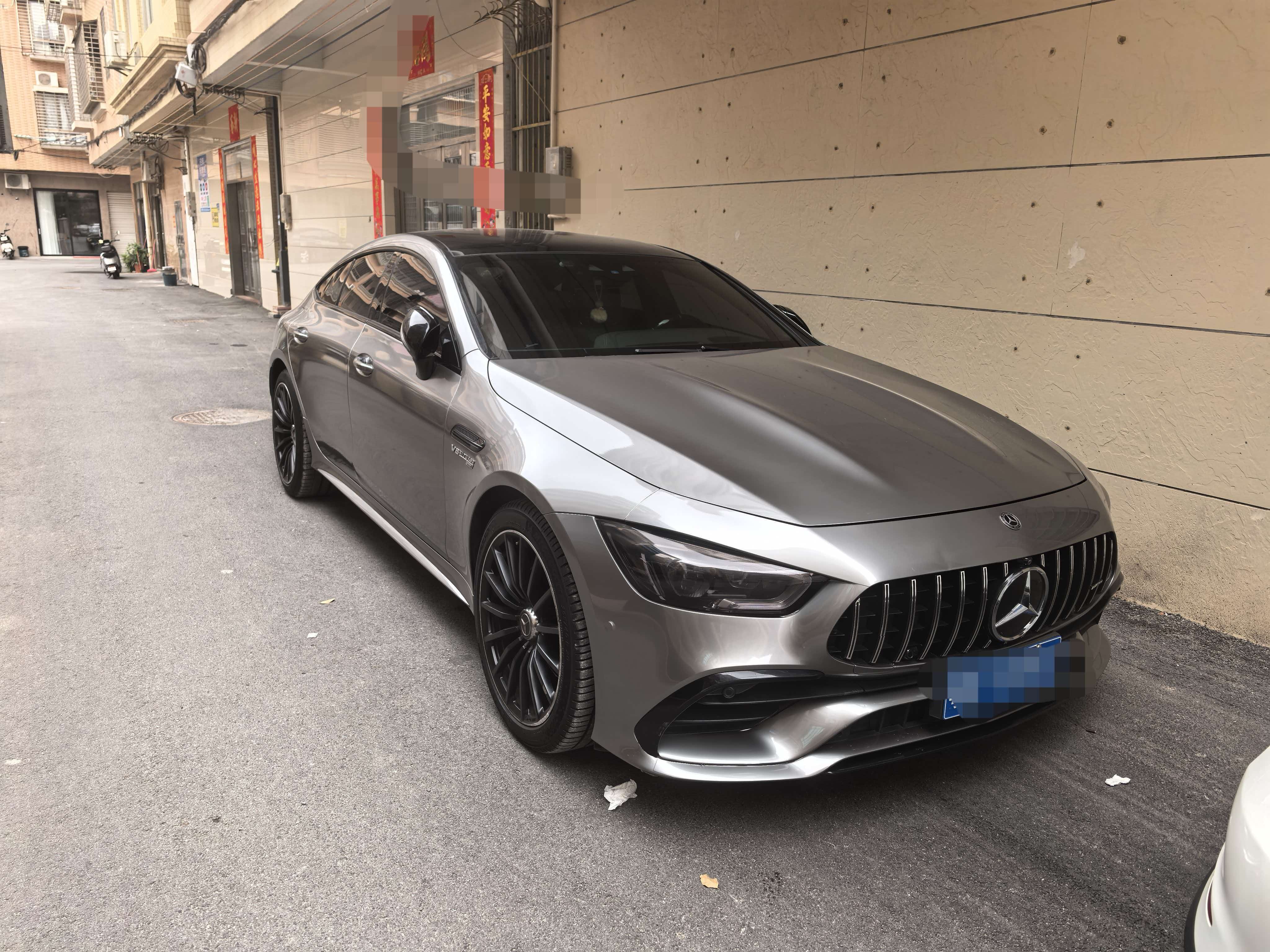 奔驰AMG GT红色2020年05月