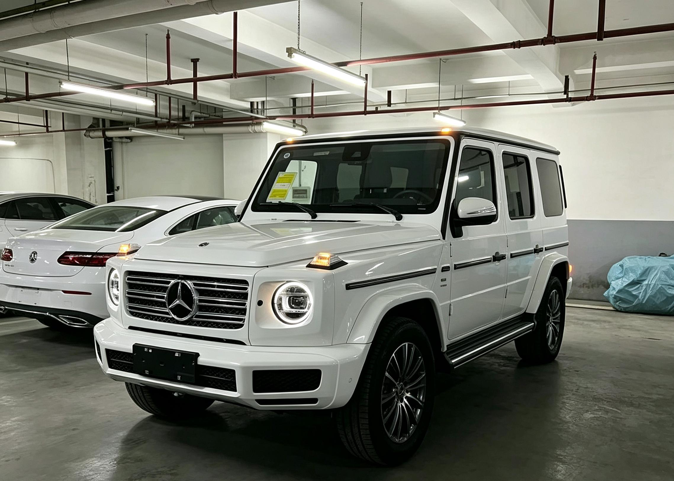 奔驰G级白色2024年02月