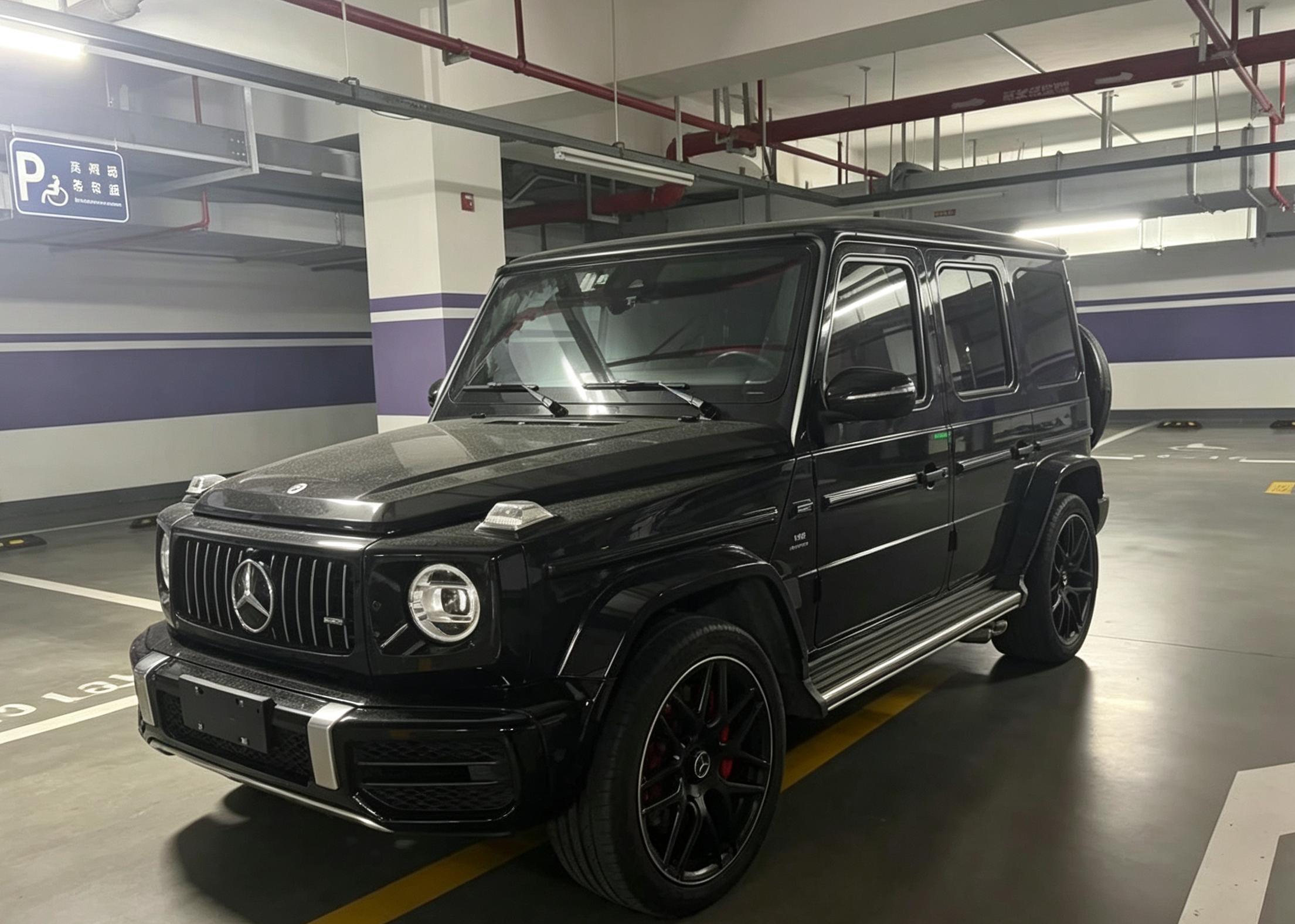 奔驰G级 AMG黑色2022年08月