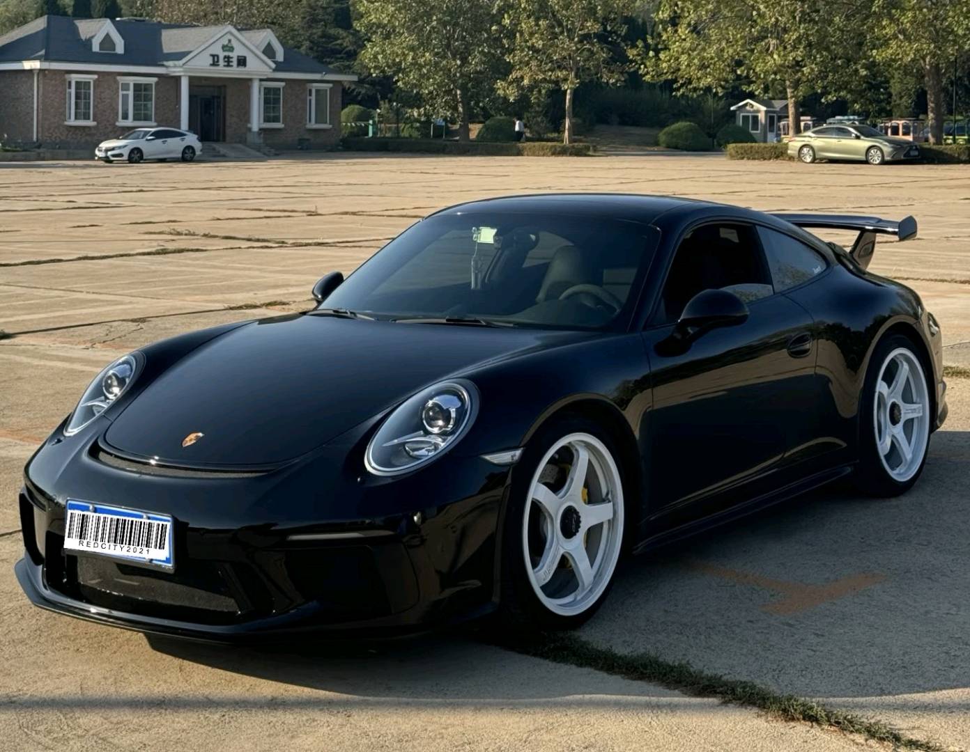 保时捷911黑色2014年10月