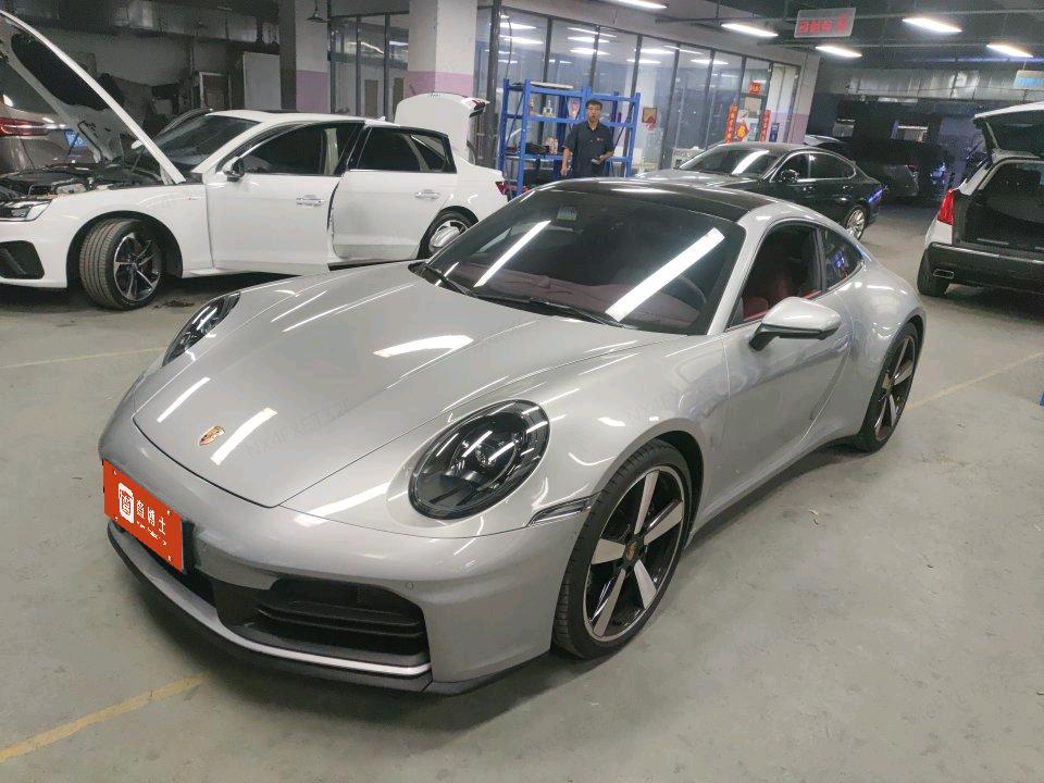 保时捷911银灰色2025年08月
