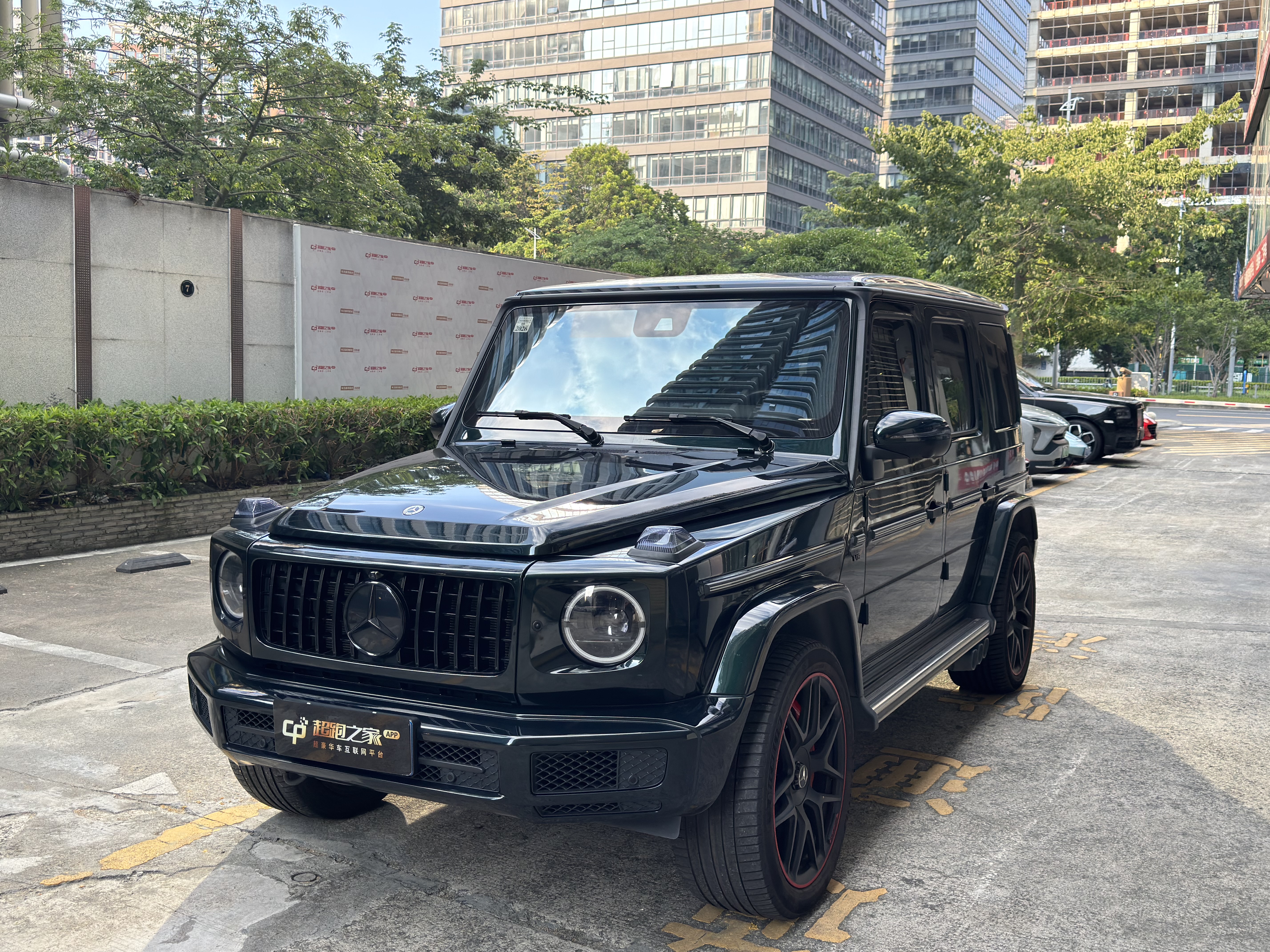奔驰G级绿色2024年01月