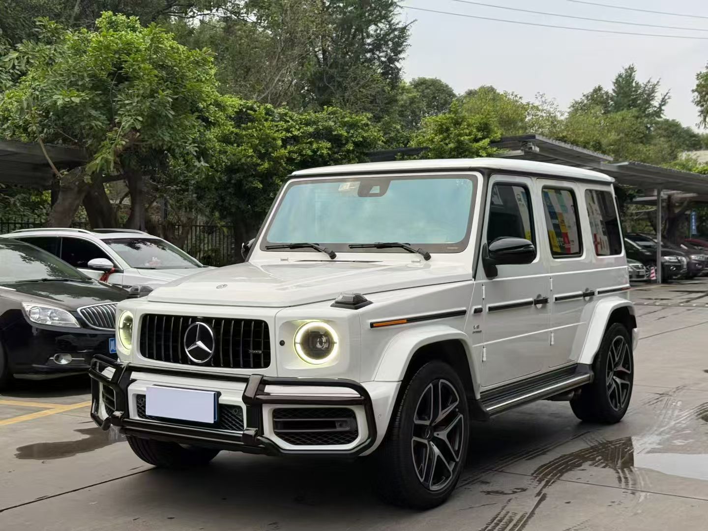 奔驰G级 AMG白色2019年07月